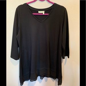 Beautiful black tunic